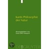 Kanta S Philosophy of Nature door Onbekend