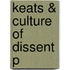 Keats & Culture Of Dissent P