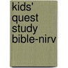 Kids' Quest Study Bible-nirv door Zondervan Publishing