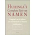 Huizinga's complete lijst van namen