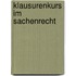 Klausurenkurs im Sachenrecht