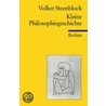 Kleine Philosophiegeschichte door Volker Steenblock