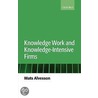 Know Work Know-inten Firms C door Mats Alvesson