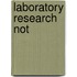 Laboratory Research Not