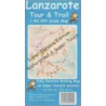 Lanzarote Tour And Trail Map door Brawn Rosamund