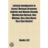 Latvian Immigrants to Israel by Unknown