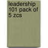 Leadership 101 Pack Of 5 Zcs door Zondervan
