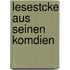 Lesestcke Aus Seinen Komdien