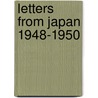 Letters From Japan 1948-1950 door Barbara Drury