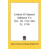 Letters of Samuel Johnson V1 by Unknown