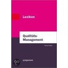 Lexikon Qualitätsmanagement by Werner Pepels