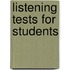 Listening Tests For Students