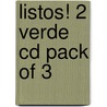 Listos! 2 Verde Cd Pack Of 3 door Leanda Reed