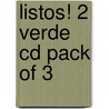 Listos! 2 Verde Cd Pack Of 3 door Leanda Reed