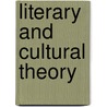 Literary and Cultural Theory door Donald Hall