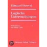 Logische Untersuchungen, Set by Edmund Husserl