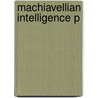 Machiavellian Intelligence P door Richard W. Byrne