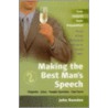 Making The Best Man's Speech by John Bowden