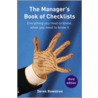 Manager's Book Of Checklists door Derek Rowntree