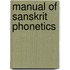 Manual of Sanskrit Phonetics
