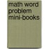 Math Word Problem Mini-Books