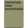 Memoriale Vitae Sacerdotalis door Claude Arvisenet