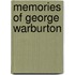 Memories Of George Warburton