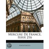Mercure de France, Issue 216 door Onbekend