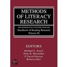 Methods of Literacy Research by Michael L. Kamil