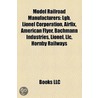 Model Railroad Manufacturers door Books Llc