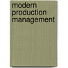 Modern Production Management by Eiji Ogawa