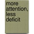 More Attention, Less Deficit