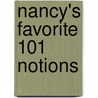 Nancy's Favorite 101 Notions by Nancy Zieman