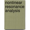 Nonlinear Resonance Analysis by Kartashova Elena