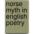 Norse Myth In English Poetry