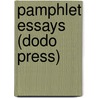 Pamphlet Essays (Dodo Press) door Jane Marcet