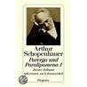 Parerga und Paralipomena I/2 by Arthur Schopenhauers