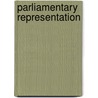 Parliamentary Representation door Henry Valen