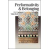 Performativity And Belonging by Vikki Bell