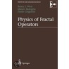 Physics of Fractal Operators by Beverly H. West