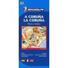 La Coruna 82 Michelin AA Plattegrond