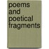 Poems And Poetical Fragments