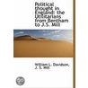 Political Thought In England door William L. Davidson