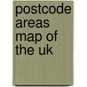 Postcode Areas Map Of The Uk door Onbekend