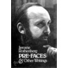 Pre-Faces And Other Writings by Jerome Rothenberg