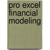 Pro Excel Financial Modeling door Tom Sawyer