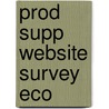 Prod Supp Website Survey Eco door Onbekend