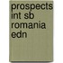 Prospects Int Sb Romania Edn