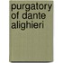 Purgatory Of Dante Alighieri