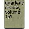 Quarterly Review, Volume 151 door Onbekend